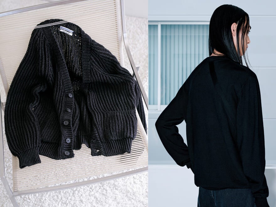完売前に買いたい極上の「黒トップス」名品10選。ジル サンダー、ポータークラシック…５月の羽織りにちょうどいいカーディガンからTシャツまで！