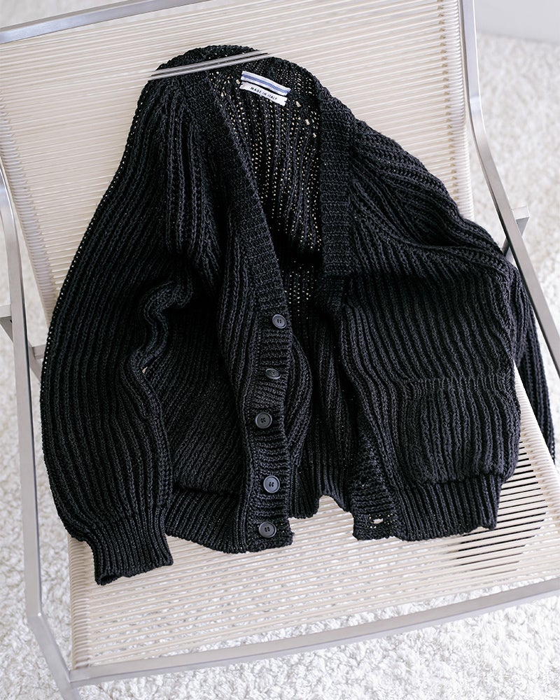 CristaseyaのWASHI PAPER OVERSIZED CARDIGAN