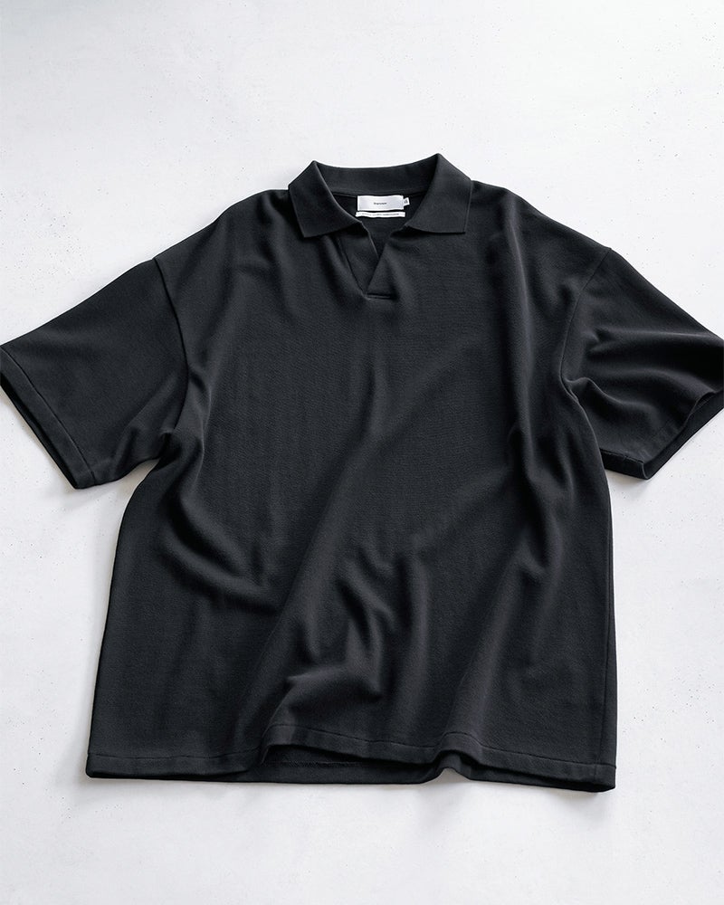 GraphpaperのCotton Pique Jersey S/S Skipper Polo