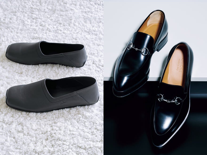 「エルメス」のモカシンか、「グッチ」のローファーか。５月に買うべき黒レザーシューズの傑作選！