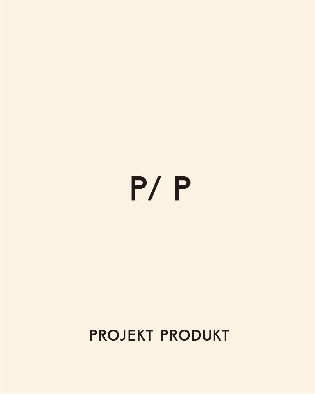 韓国発 アイウェアブランドPROJEKT PRODUKT プロジェクトプロダクト ロゴ