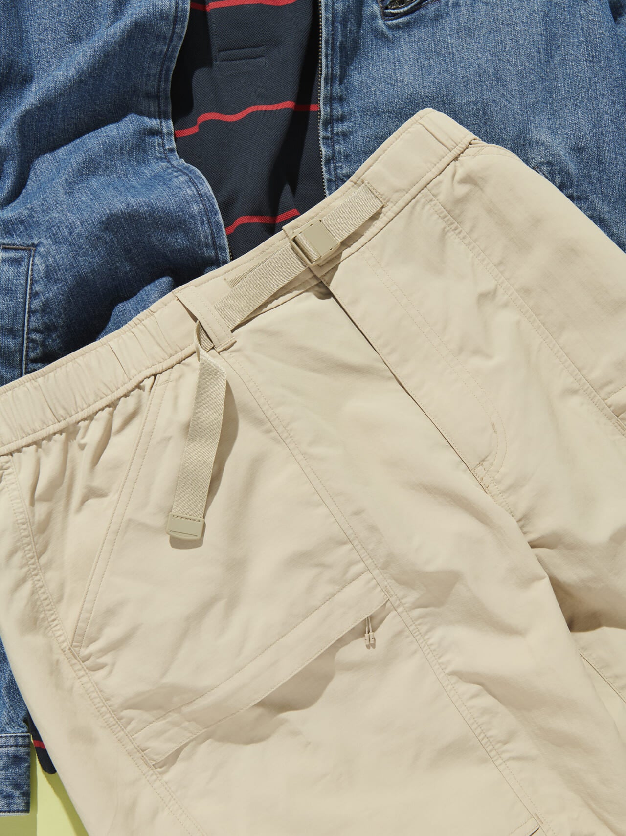 服のプロが教える全身総額1万円台以下の「ユニクロ」高見え好印象コーデ①のディテール