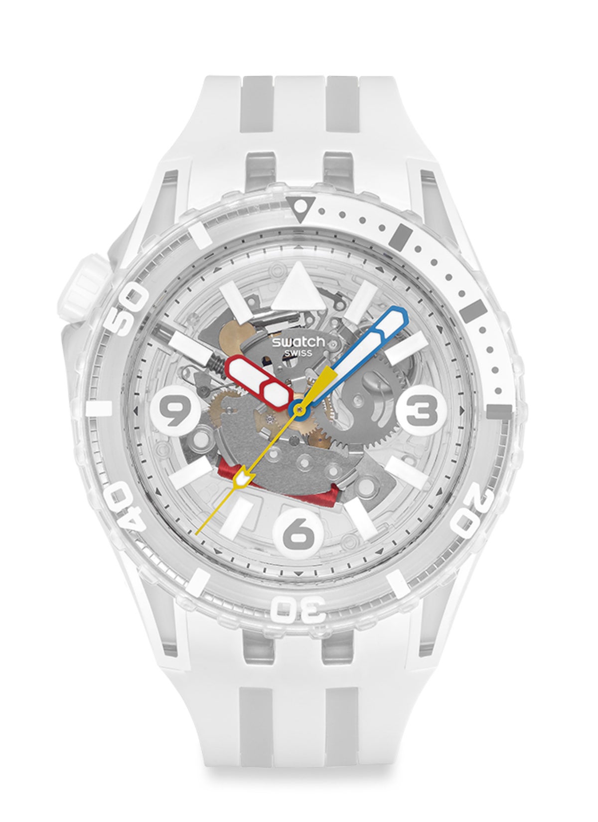 swatch SSCU09R100 ホワイト