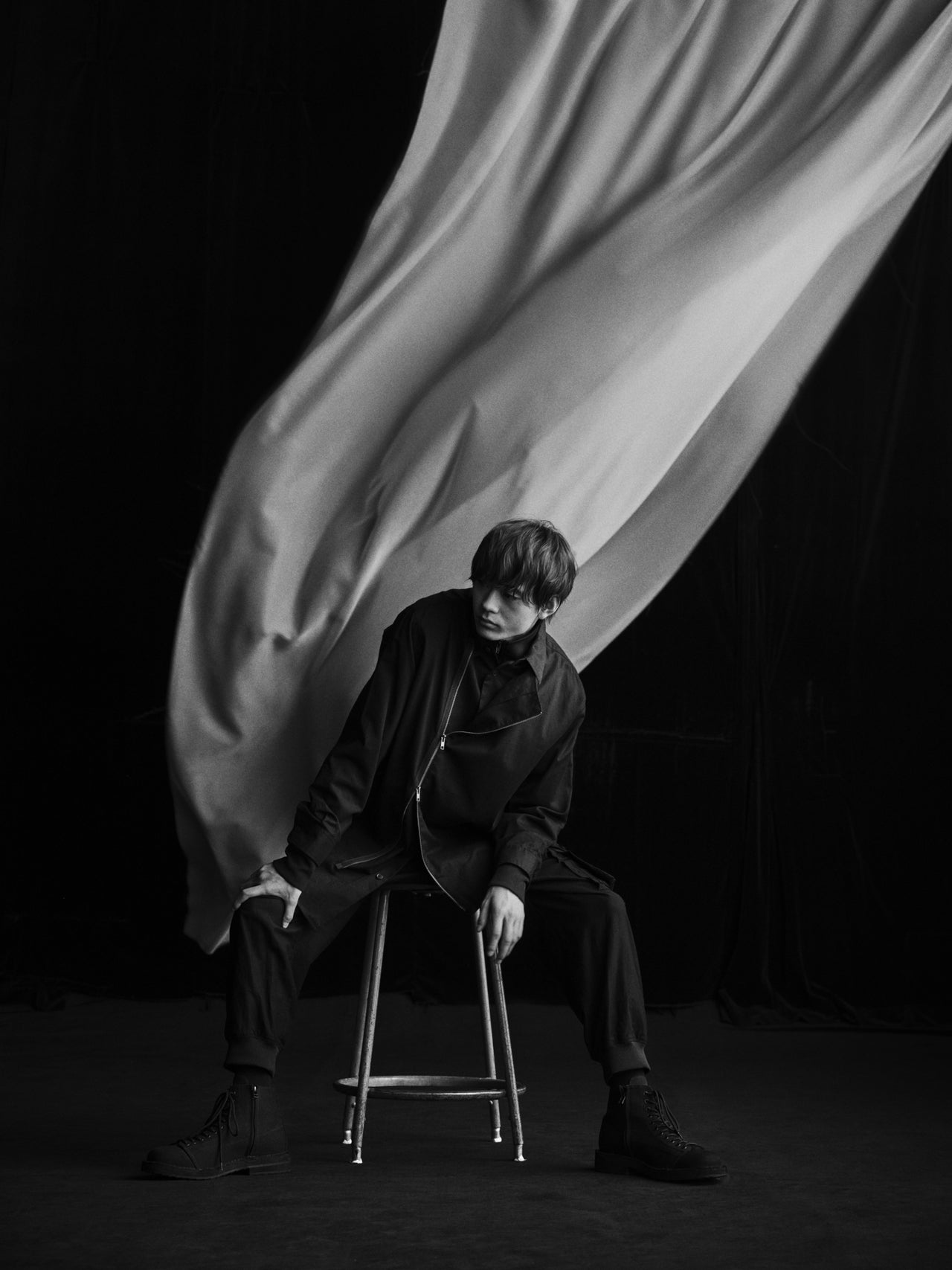 Ground Y Beyond Borders MEN'S NON-NO WEB先行公開の水沢林太郎のアザーカット