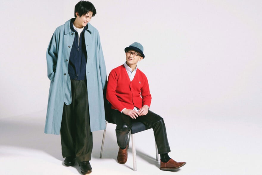 映画「花まんま」前田哲監督と、俳優でメンズノンノモデルの鈴鹿央士4