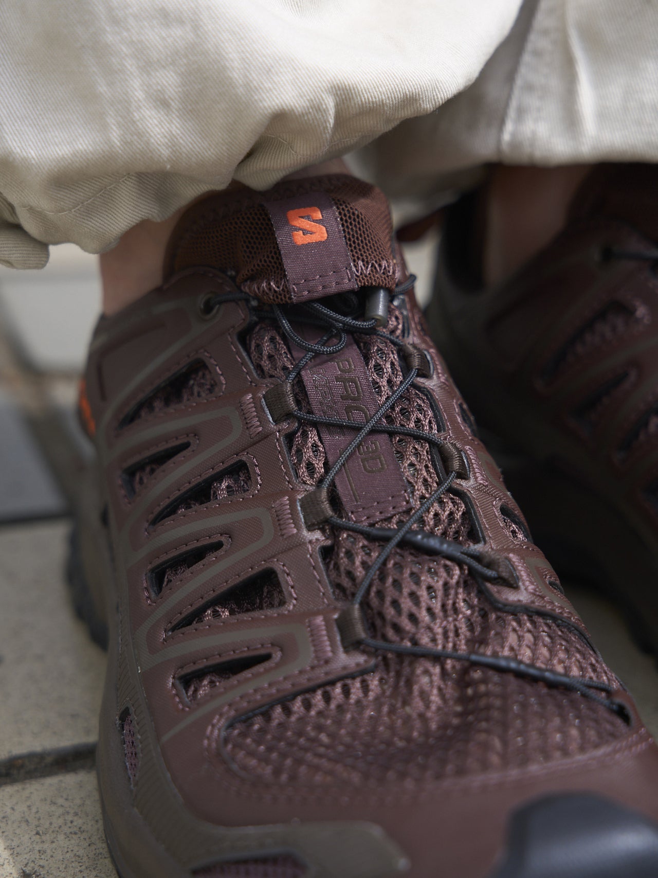 SALOMONの新作サンダル「XA PRO 3D Amphib」のシューレース