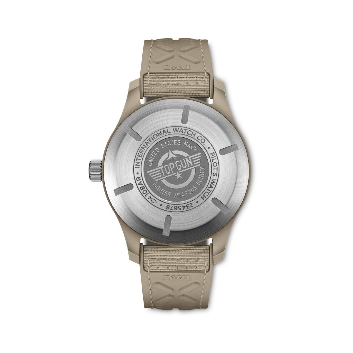 自動巻き、直径41mm、厚さ11.4mm。時計¥1,272,700/アイ・ダブリュー・シー