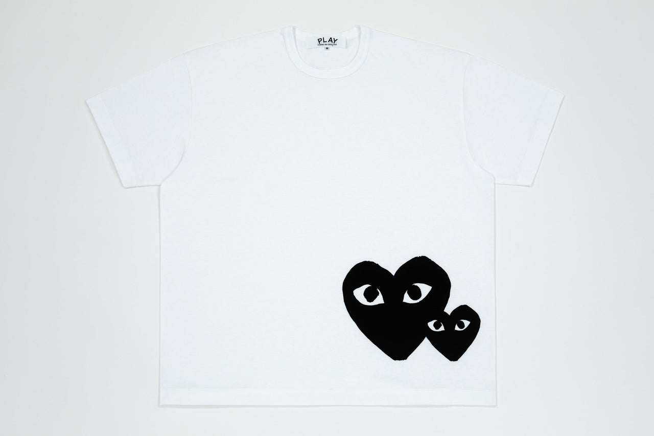 PLAY COMME des GARÇONS ビッグシルエットTシャツ ブラック