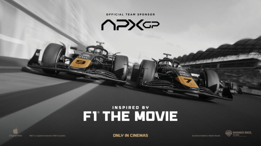 映画『F1/エフワン』のメインビジュアル
