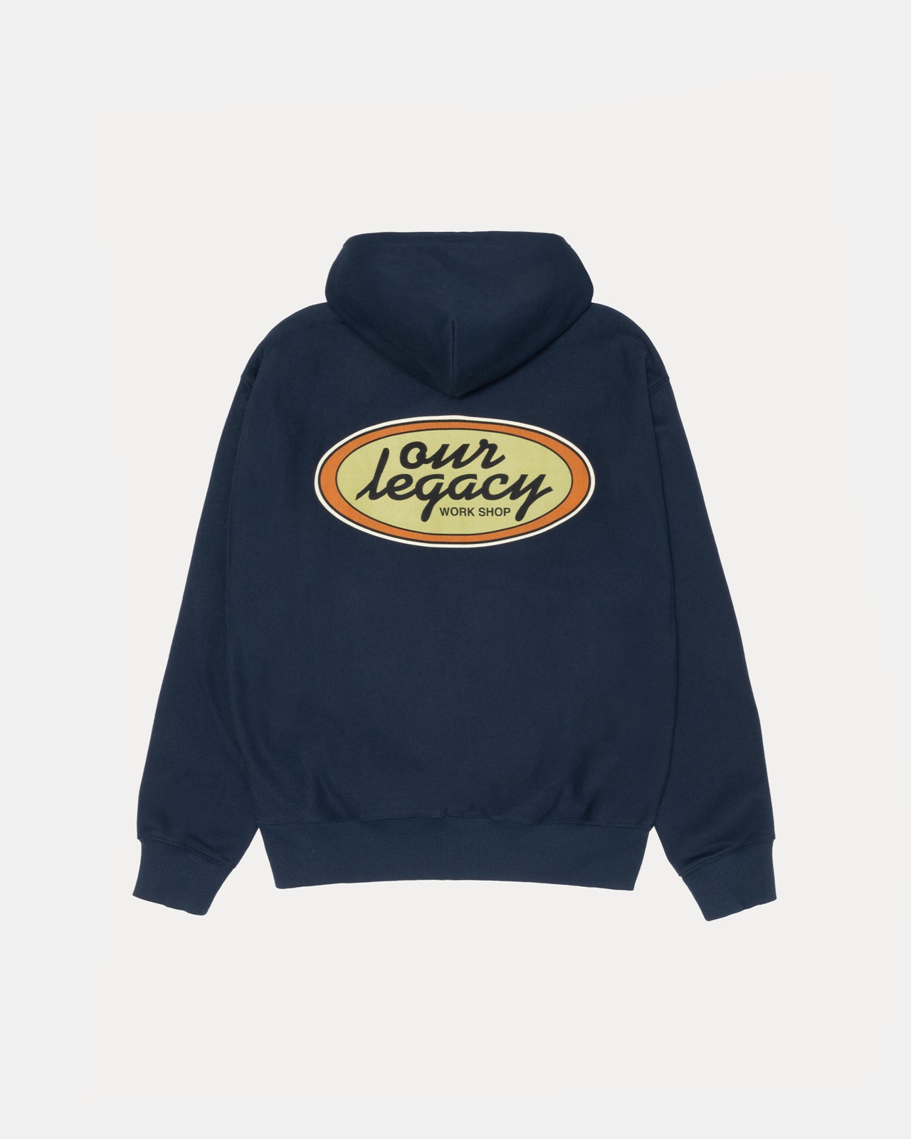 OUR LEGACY アワー レガシー STÜSSY ステューシー ジップ フーディー ネイビー 背面