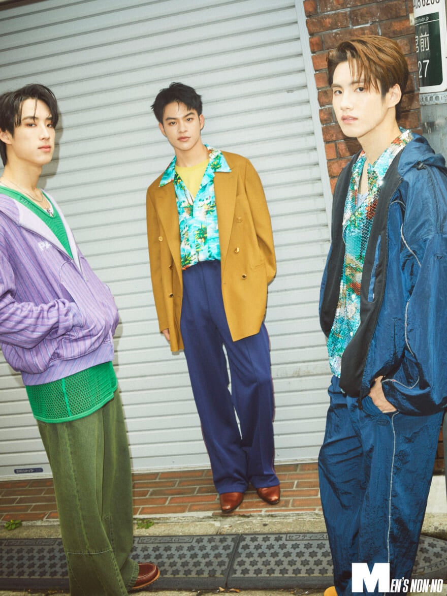 タイのボーイズグループ「BUS because of you I shine」 雑誌メンズノンノによる、原宿でのスペシャルフォトシュート16 บัส