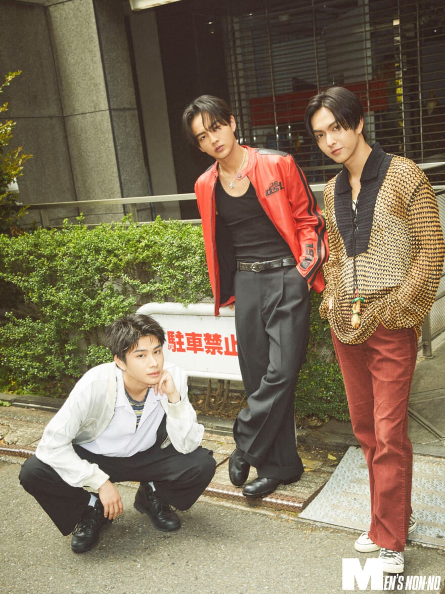 タイのボーイズグループ「BUS because of you I shine」 雑誌メンズノンノによる、原宿でのスペシャルフォトシュート15 บัส