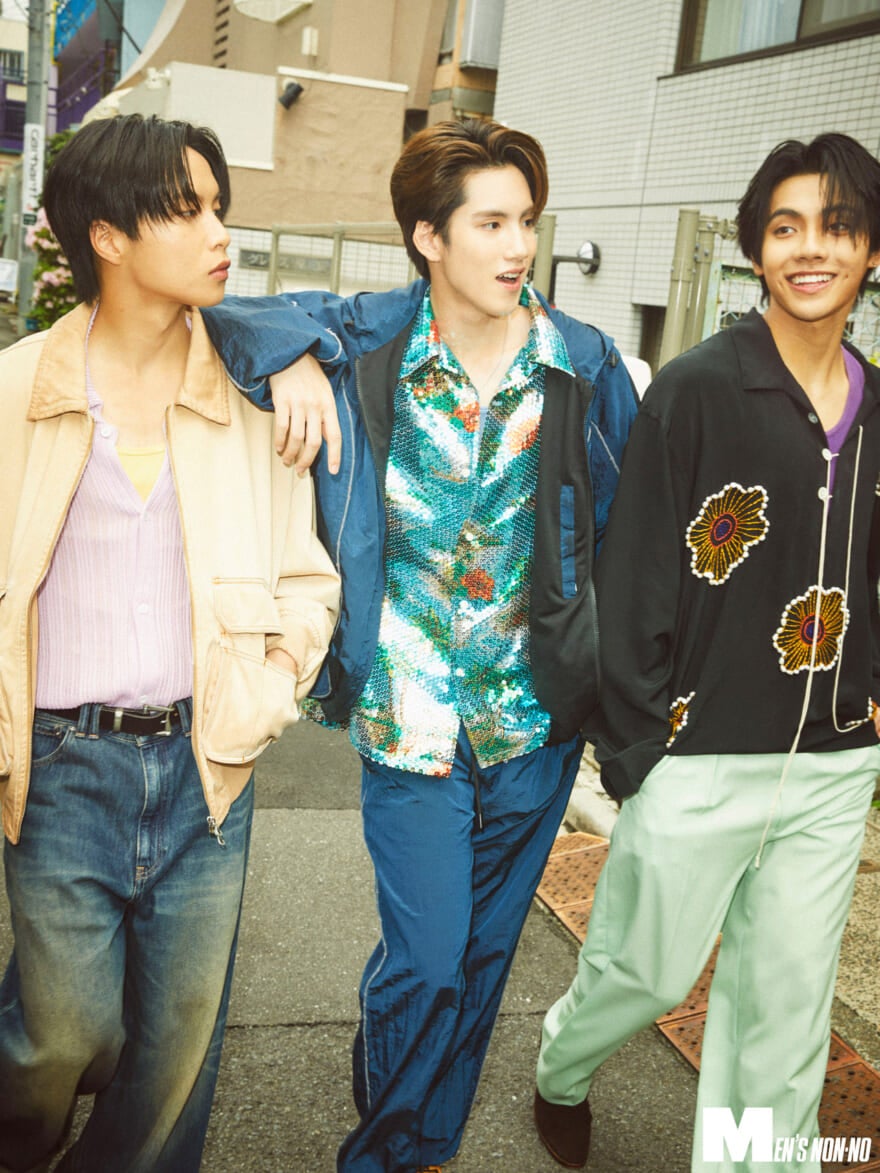タイのボーイズグループ「BUS because of you I shine」 雑誌メンズノンノによる、原宿でのスペシャルフォトシュート3 บัส