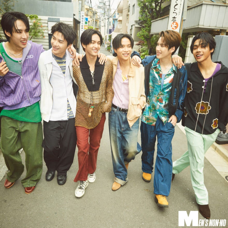 タイのボーイズグループ「BUS because of you I shine」 雑誌メンズノンノによる、原宿でのスペシャルフォトシュート13 บัส