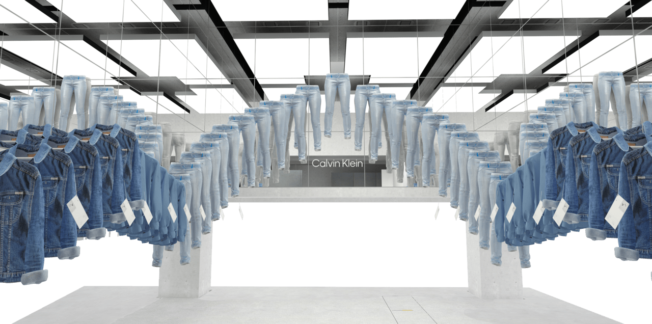 Calvin Klein カルバンクライン 新作 デニム 原宿 ポップアップ キービジュアル
