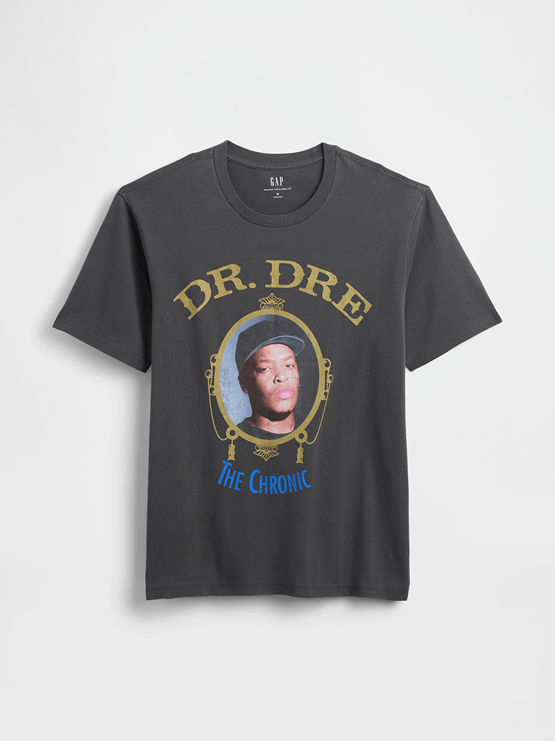 Gap(ギャップ)のドクタードレーTシャツの表面 2025年
