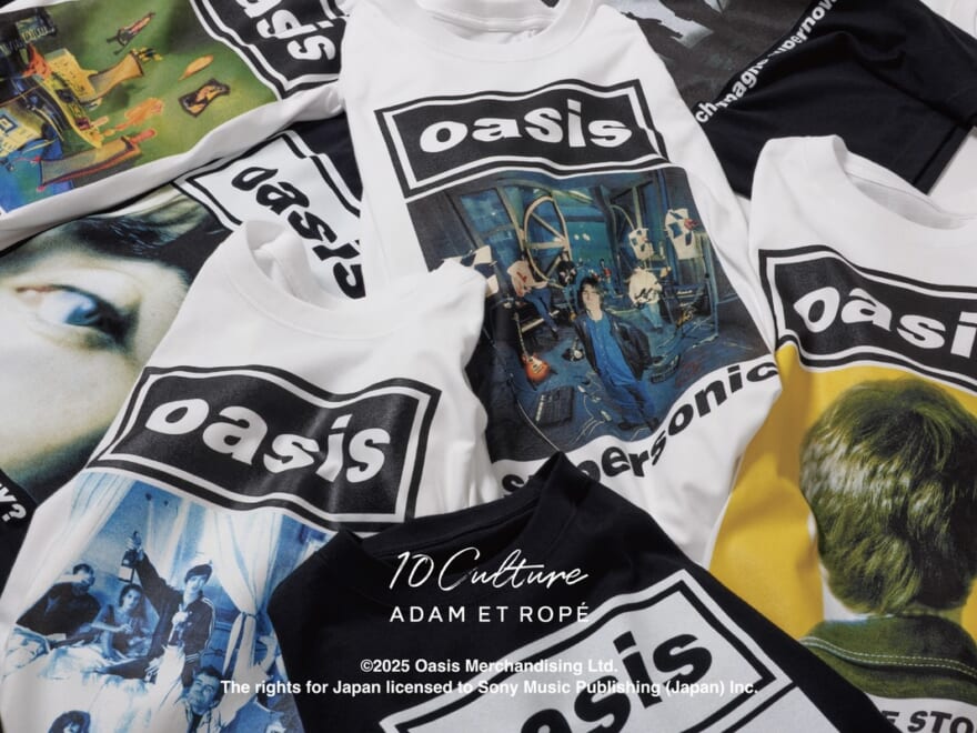 オアシス（oasis）とアダム エロペ（ADAM ET ROPÉ）の最新コラボTシャツの予約がスタート！