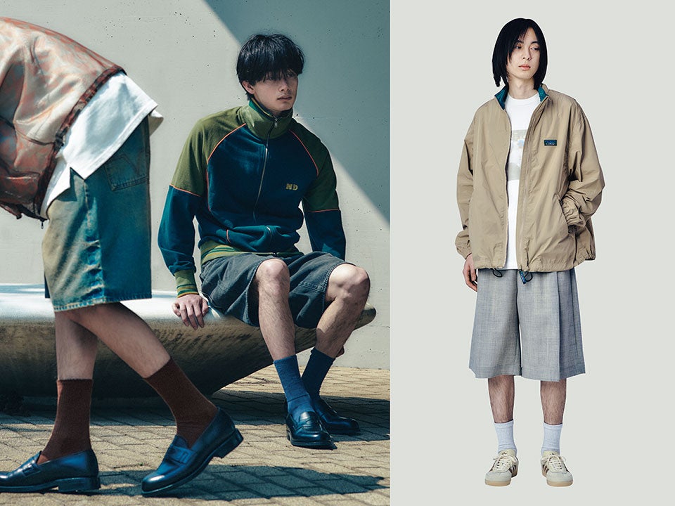 「ショーツ」なのに子どもっぽく見えない着こなし攻略術５選！ リーバイス®のデニムタイプには黒革靴を…