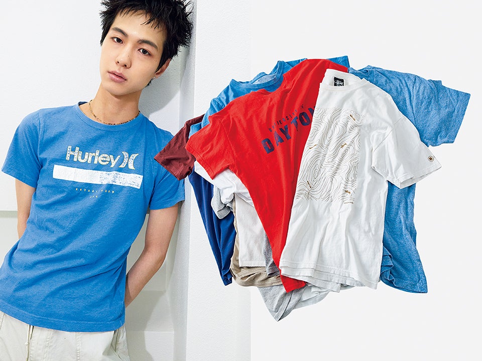 プラダからユニクロまで。オシャレな人が買ってよかった「古着Tシャツ」９選と正解着こなし！