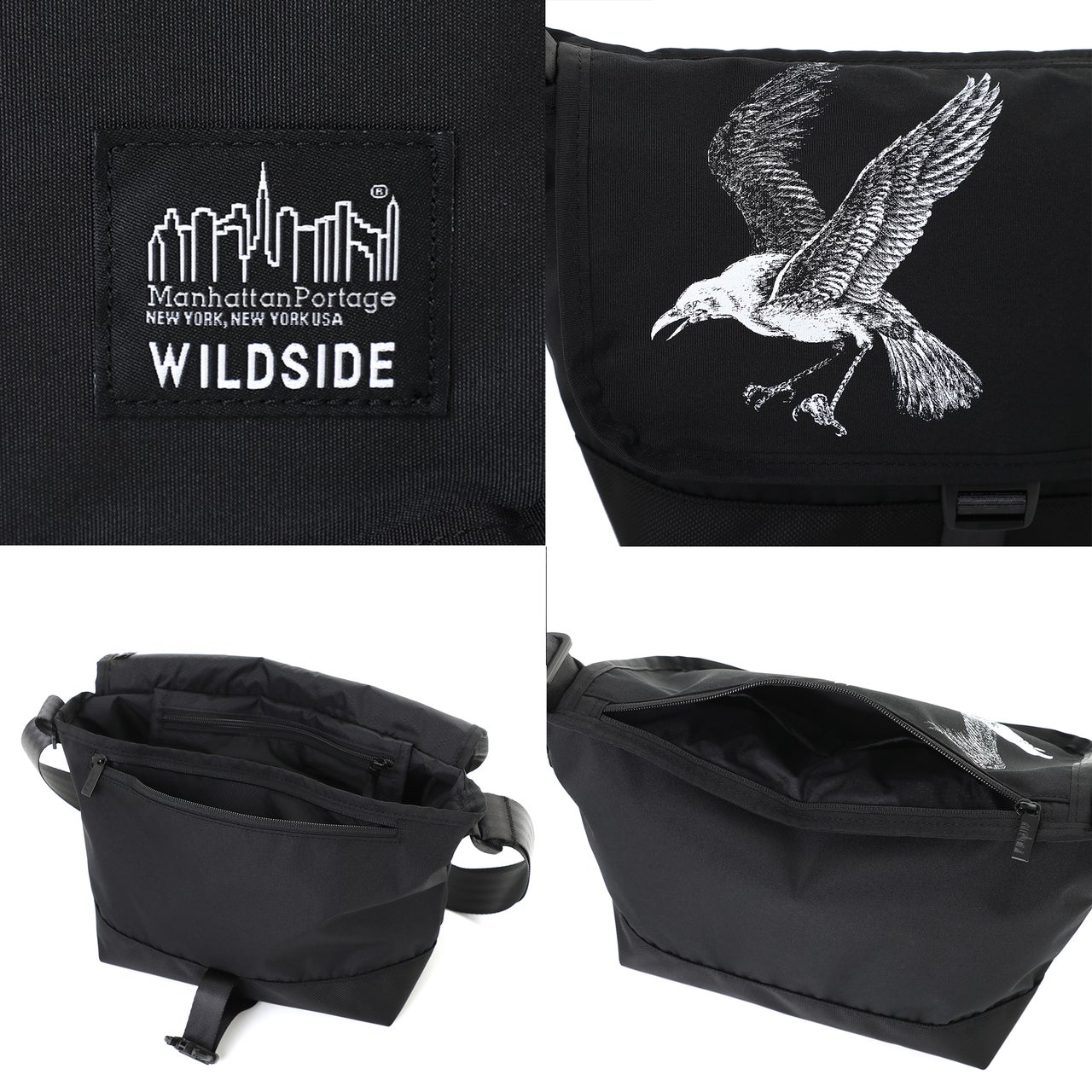 YOHJI YAMAMOTO WILDSIDE × Manhattan Portage BLACK LABEL バッグ 写真カット