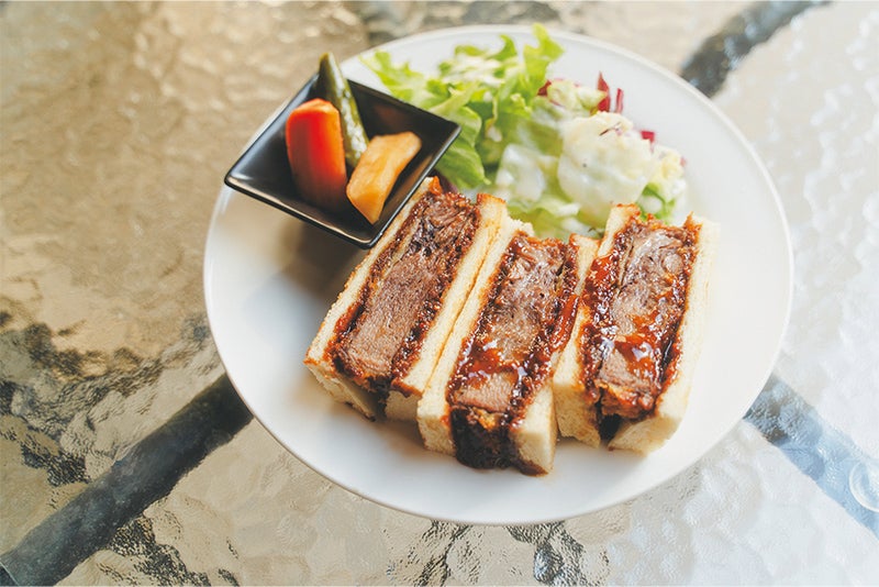 AKASAKA Tan伍の Tan伍の肉厚牛タンカツサンド