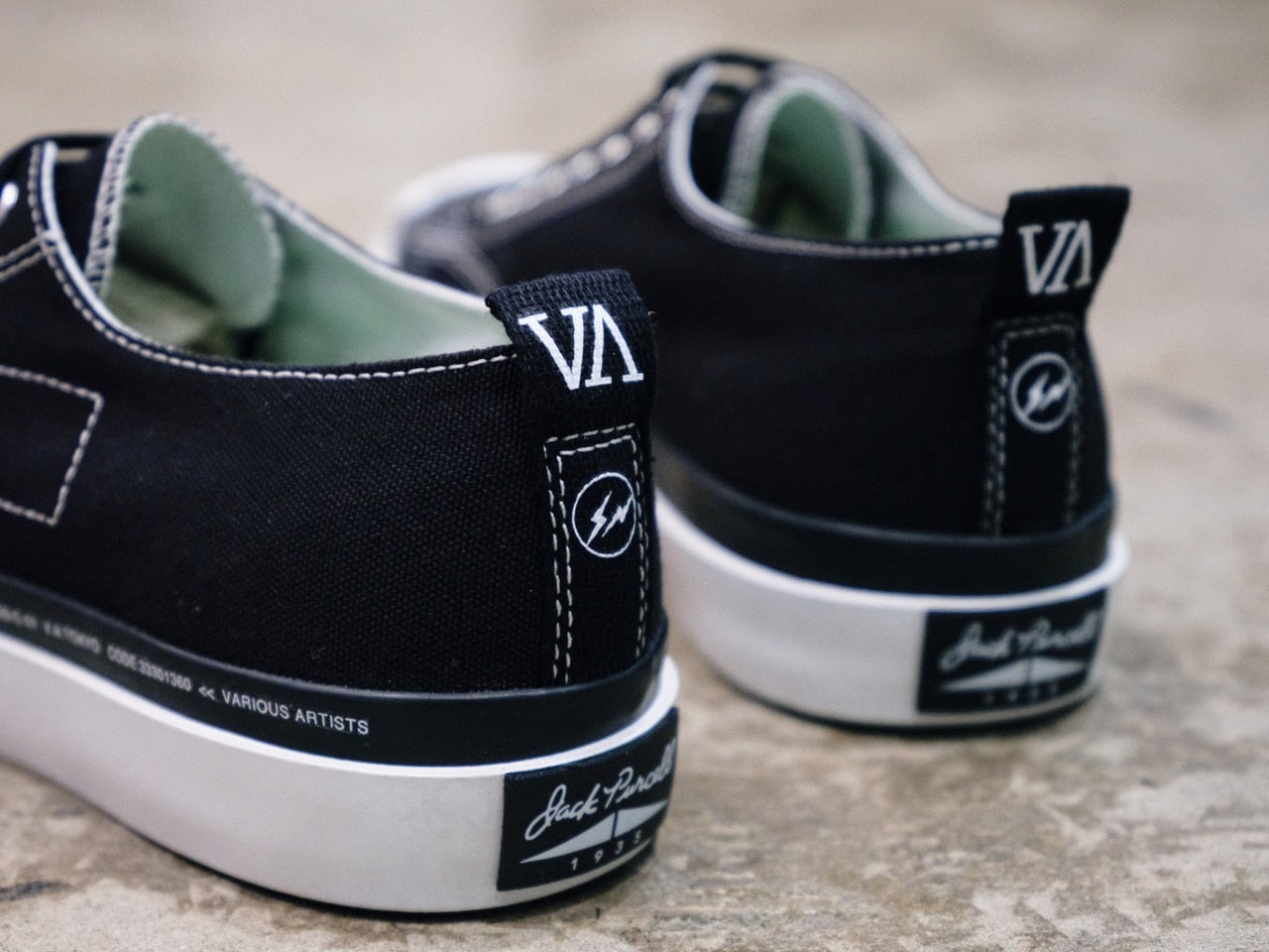 Jack Purcell 1935 ブラック/ホワイト 90周年限定モデル CONVERSE『LEATHER JACK PURCELL 1935 “BLACK” & “WHITE”』が