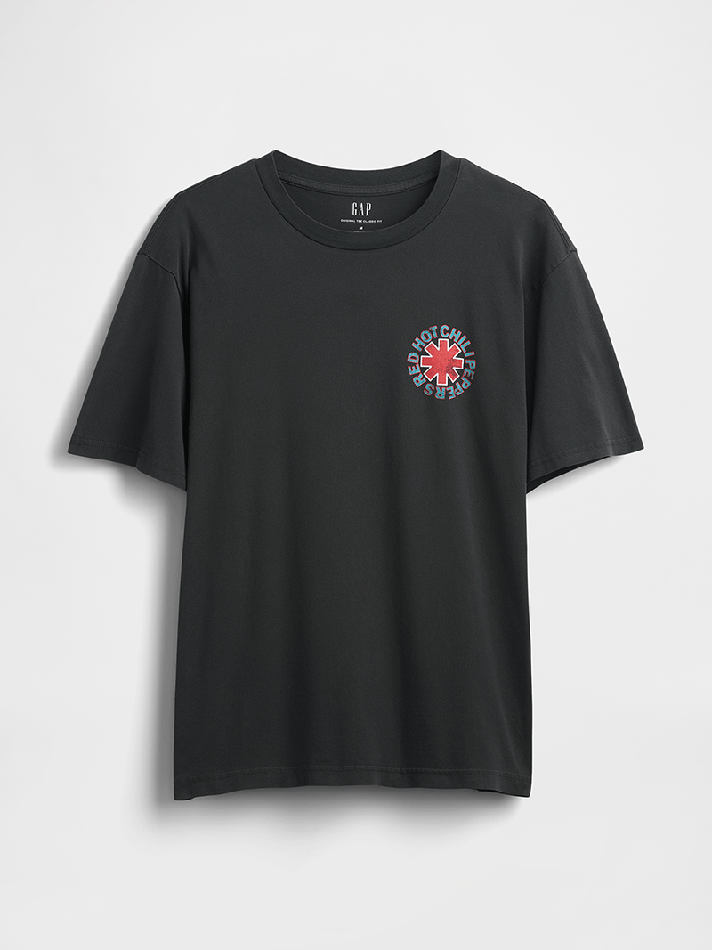 Gap(ギャップ)のレッチリTシャツの表面 2025年