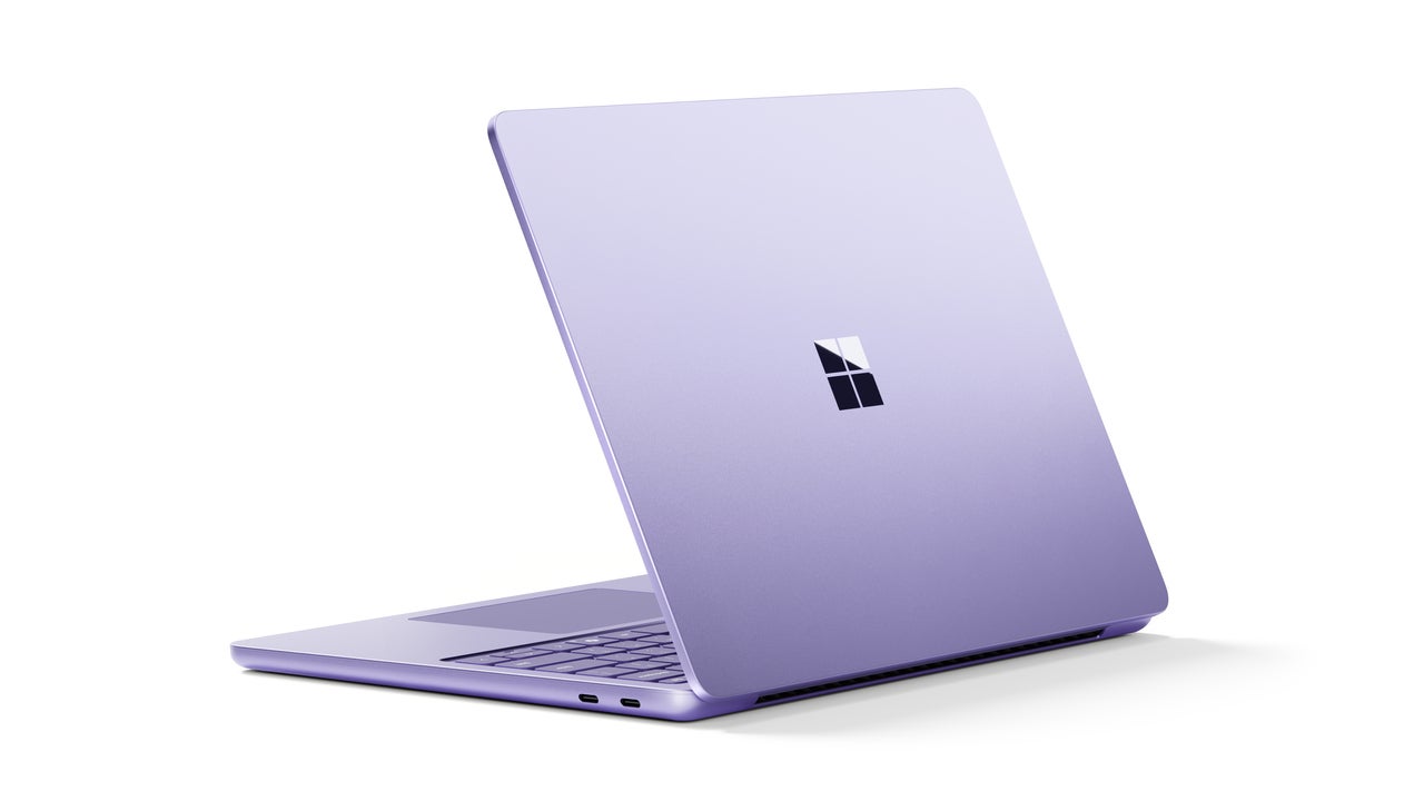 ノートPC「Surface Laptop 13 インチ」の商品画像　色はバイオレット