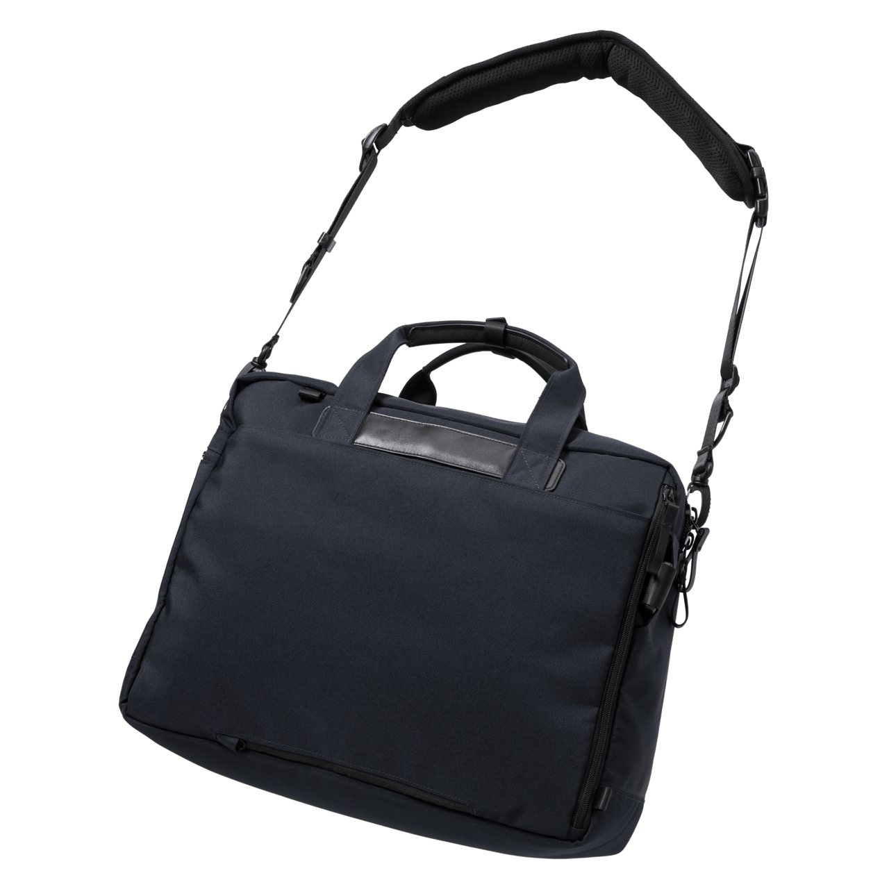 WHITEÂGE ホワイタージュ 先進テクノロジー 結合したバッグ XL ネイビー2背面