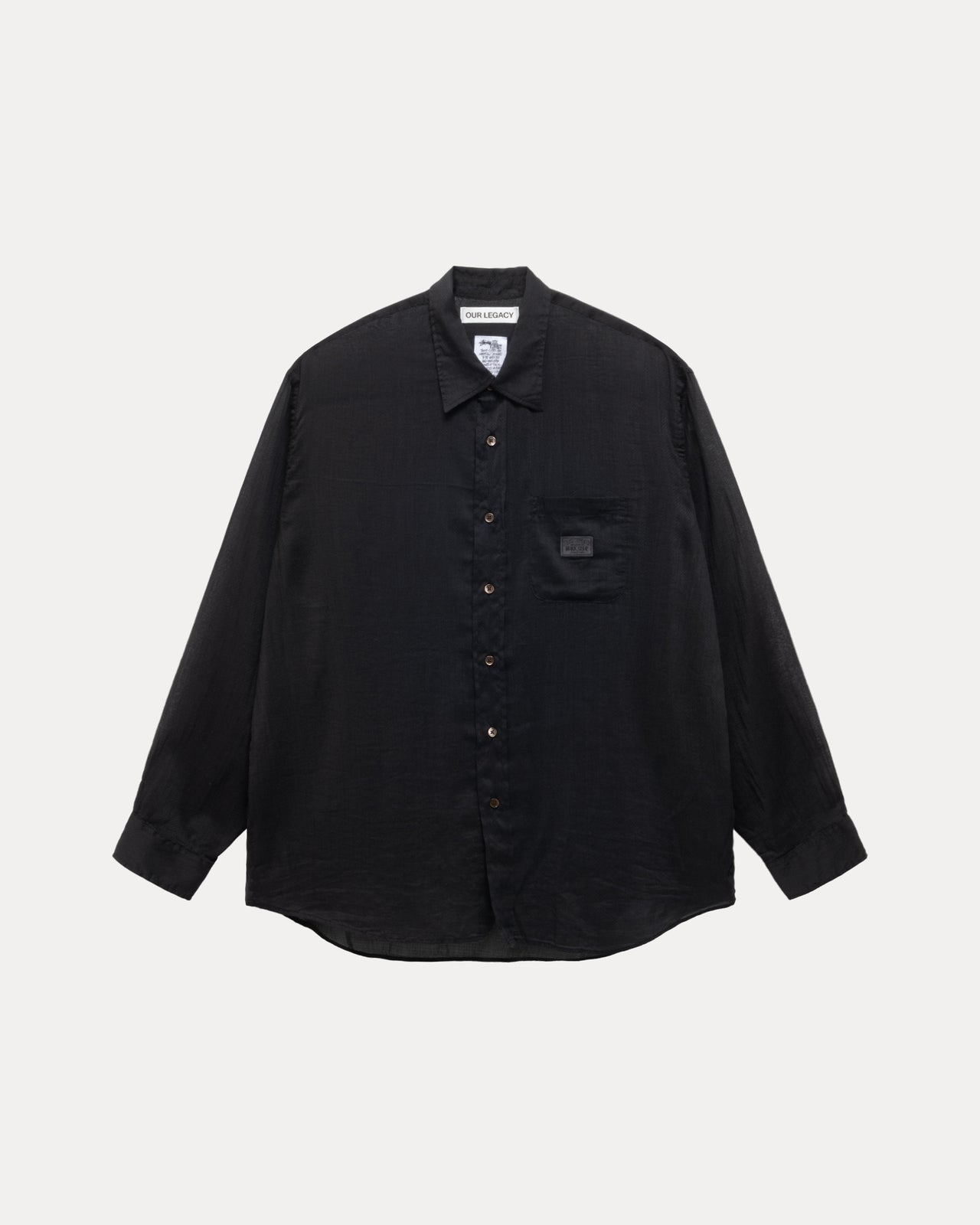 OUR LEGACY アワー レガシー STÜSSY ステューシー ブラック シャツ 2