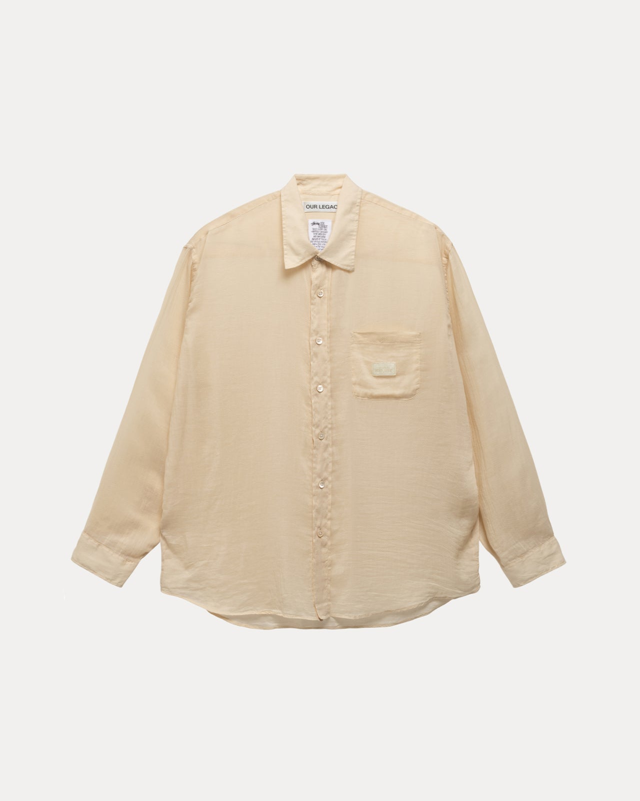 OUR LEGACY アワー レガシー STÜSSY ステューシー ベージュ シャツ