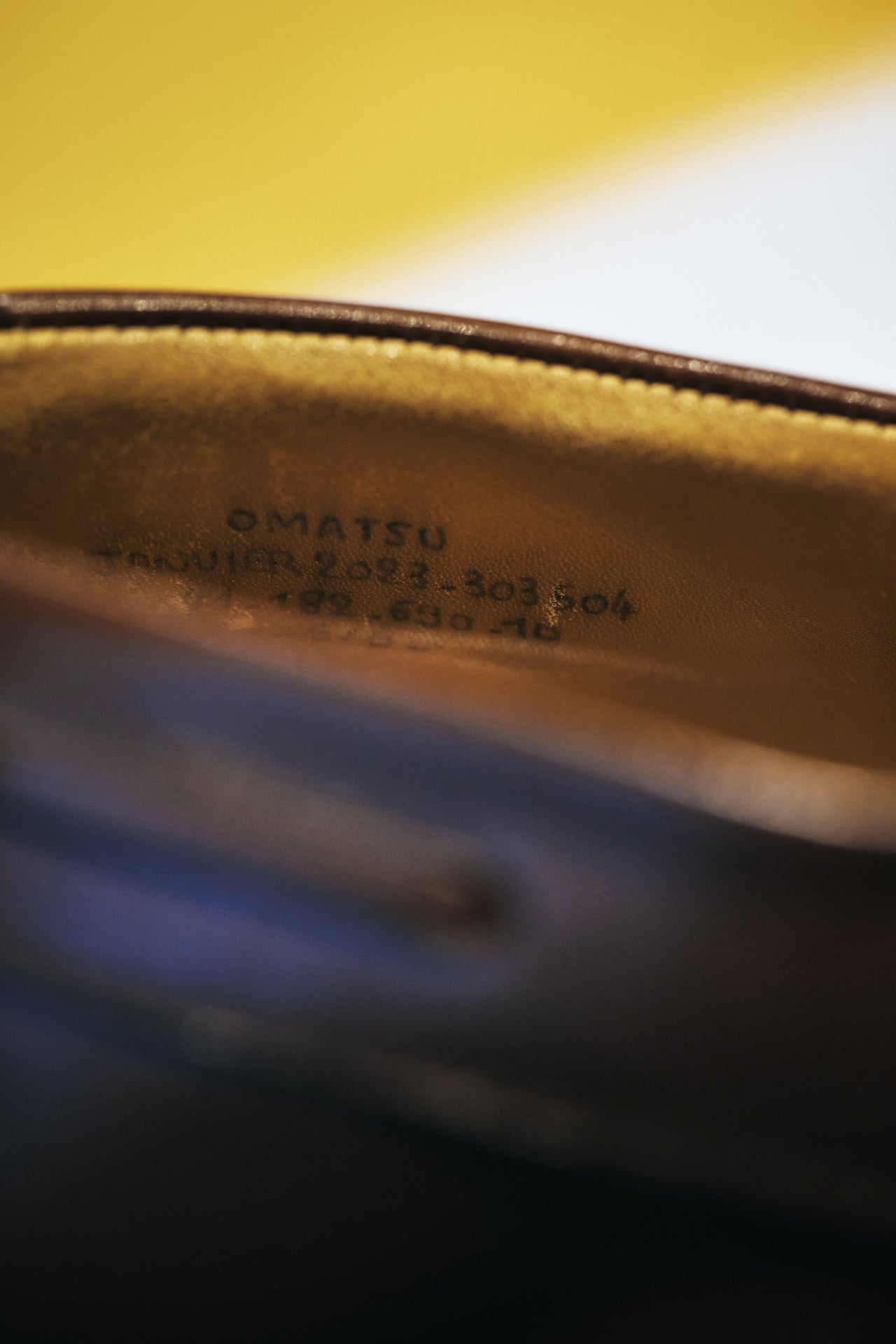 オシャレな人が買ってよかった〈J.M. WESTON〉の革靴の刻印
