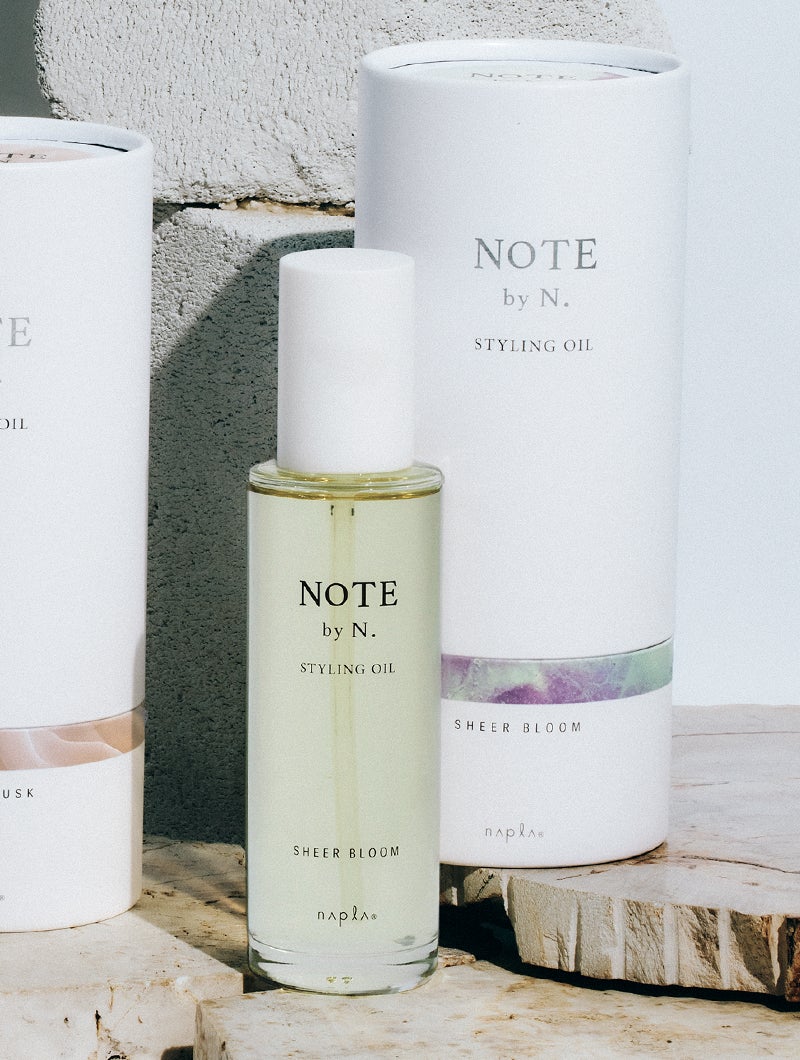NOTE by N.(ノート バイ エヌドット)のヘアオイル、「シアーブルーム」の香り