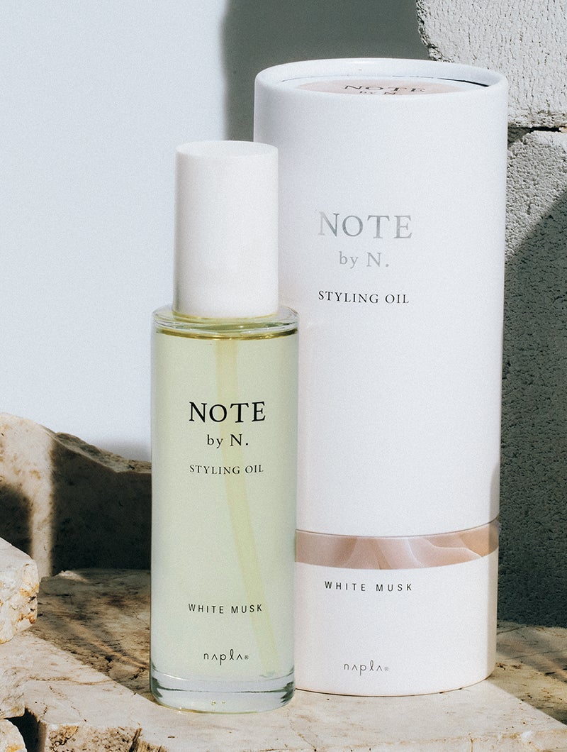 NOTE by N.(ノート バイ エヌドット)のヘアオイル、ホワイトムスクの香り
