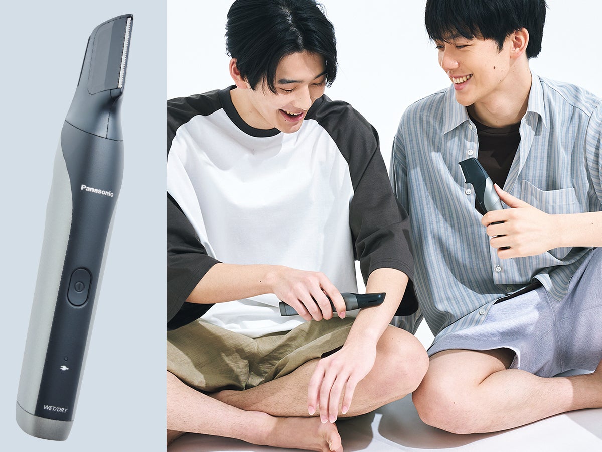 パナソニックのボディトリマーでムダ毛にグッバイ。僕らの肌の夏支度