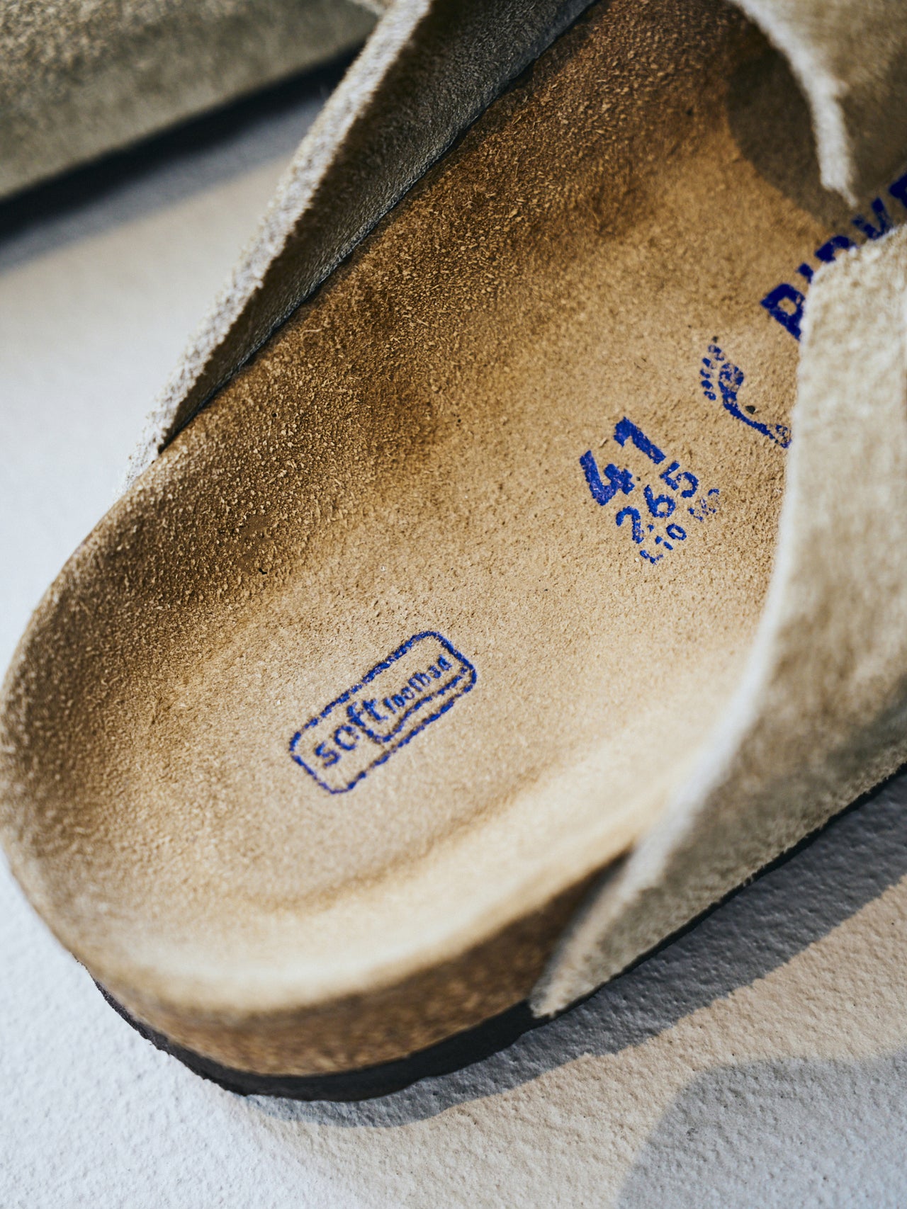 BIRKENSTOCK の定番名品サンダル「BOSTON」のインソール