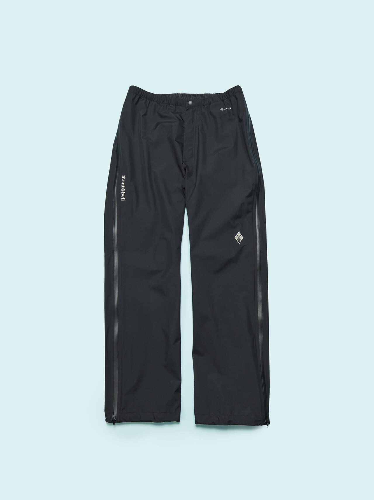 モンベルの梅雨や6月に買うべき防水パンツ「GORE-TEX レインパンツ フルジップ」