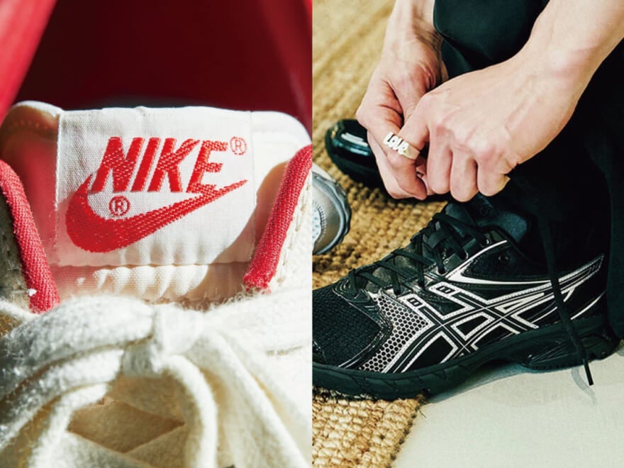 黒いアシックス…オシャレな人たちが沼る黒スニーカー総まとめ、買って正解！「ナイキ」の白スニーカーと着こなし他【スニーカー週間人気記事ベスト5】