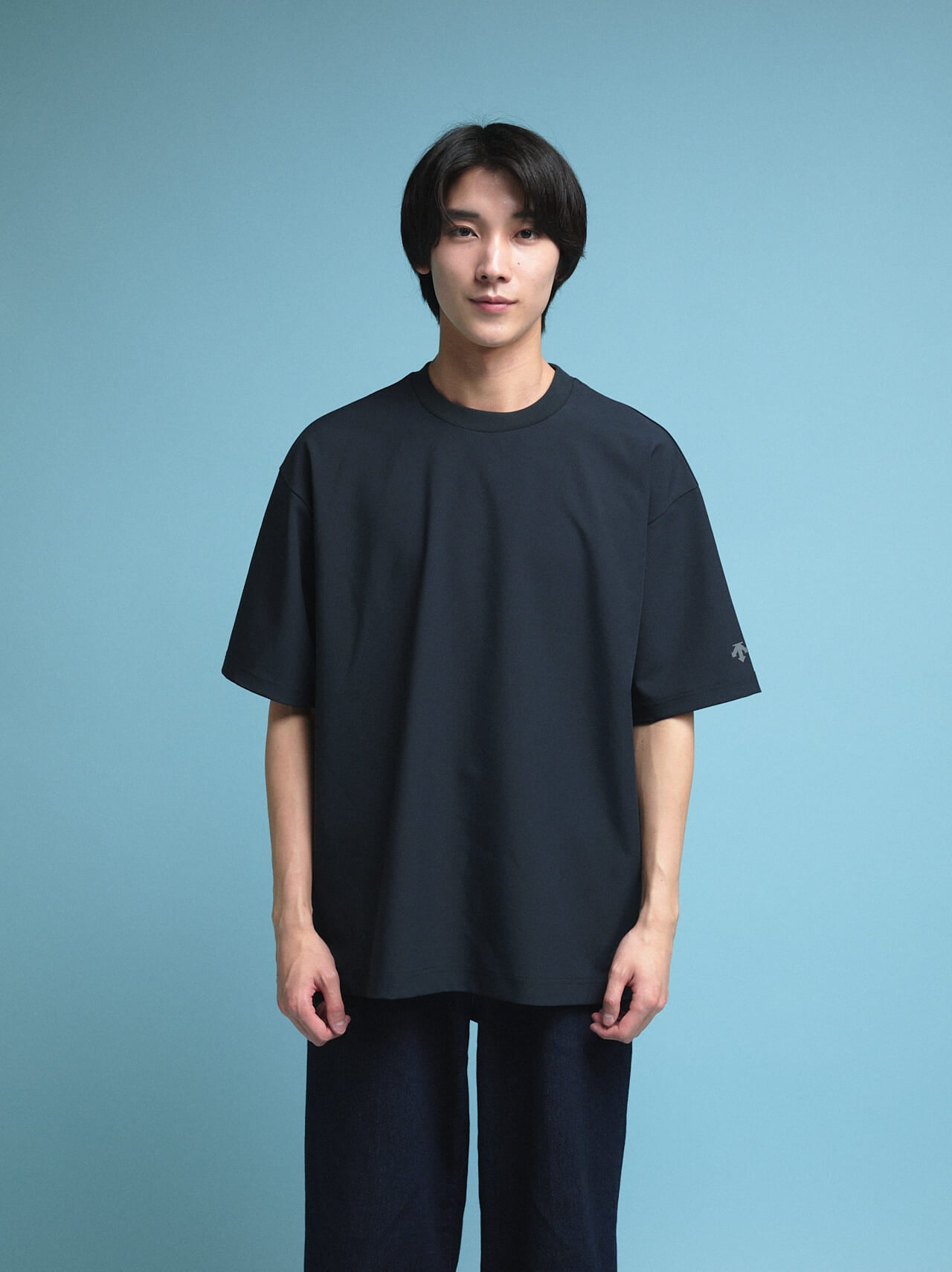 デサントオルテラインの涼な黒Tシャツ TECH H/S T-SHIRTの試着&本音レビュー