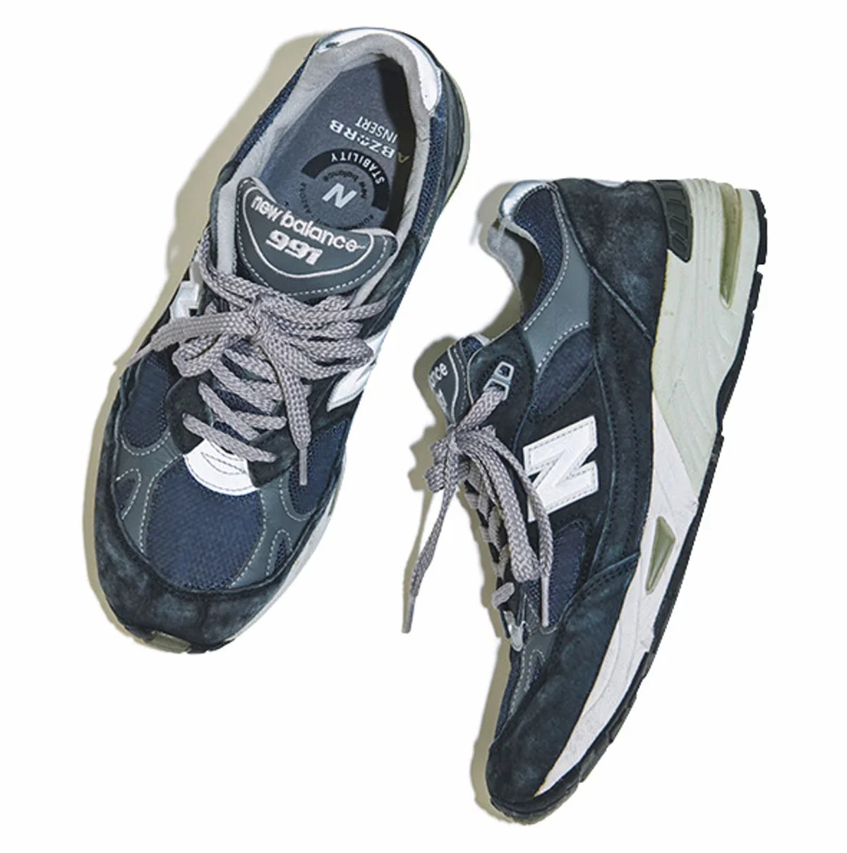 New Balance 990 ネイビー/グレー スニーカー New Balance 990 グレー ネイビー 26cm