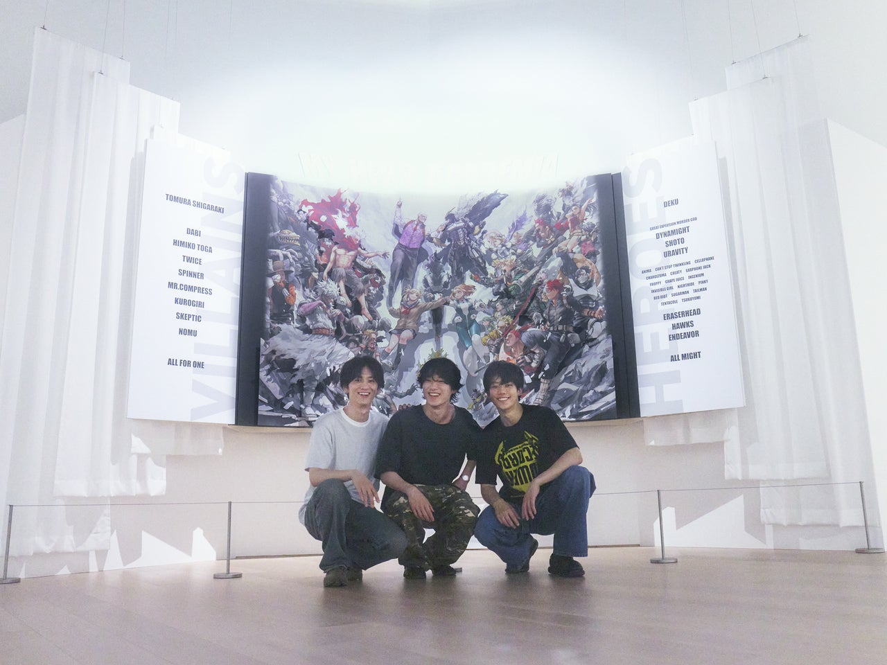 「堀越耕平『僕のヒーローアカデミア』原画展」　１２