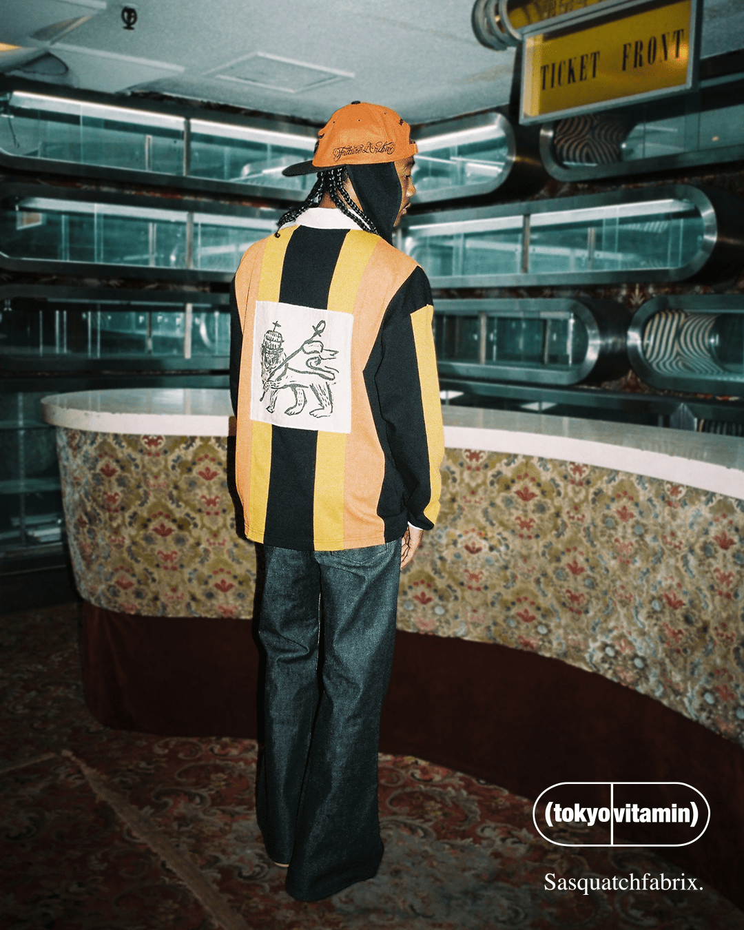 Sasquatchfabrix. × tokyovitamin × FUTURE ARCHIVE ファッショントリプルコラボレーション ビジュアル