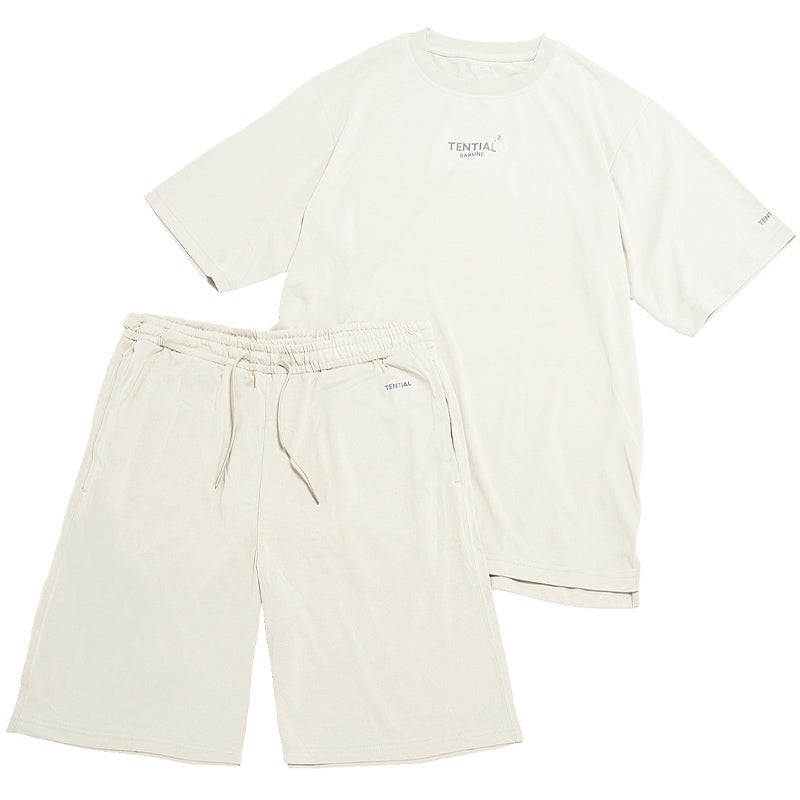 BAKUNE Dry Men's 上下セット(半袖Tシャツ・ショートパンツ)