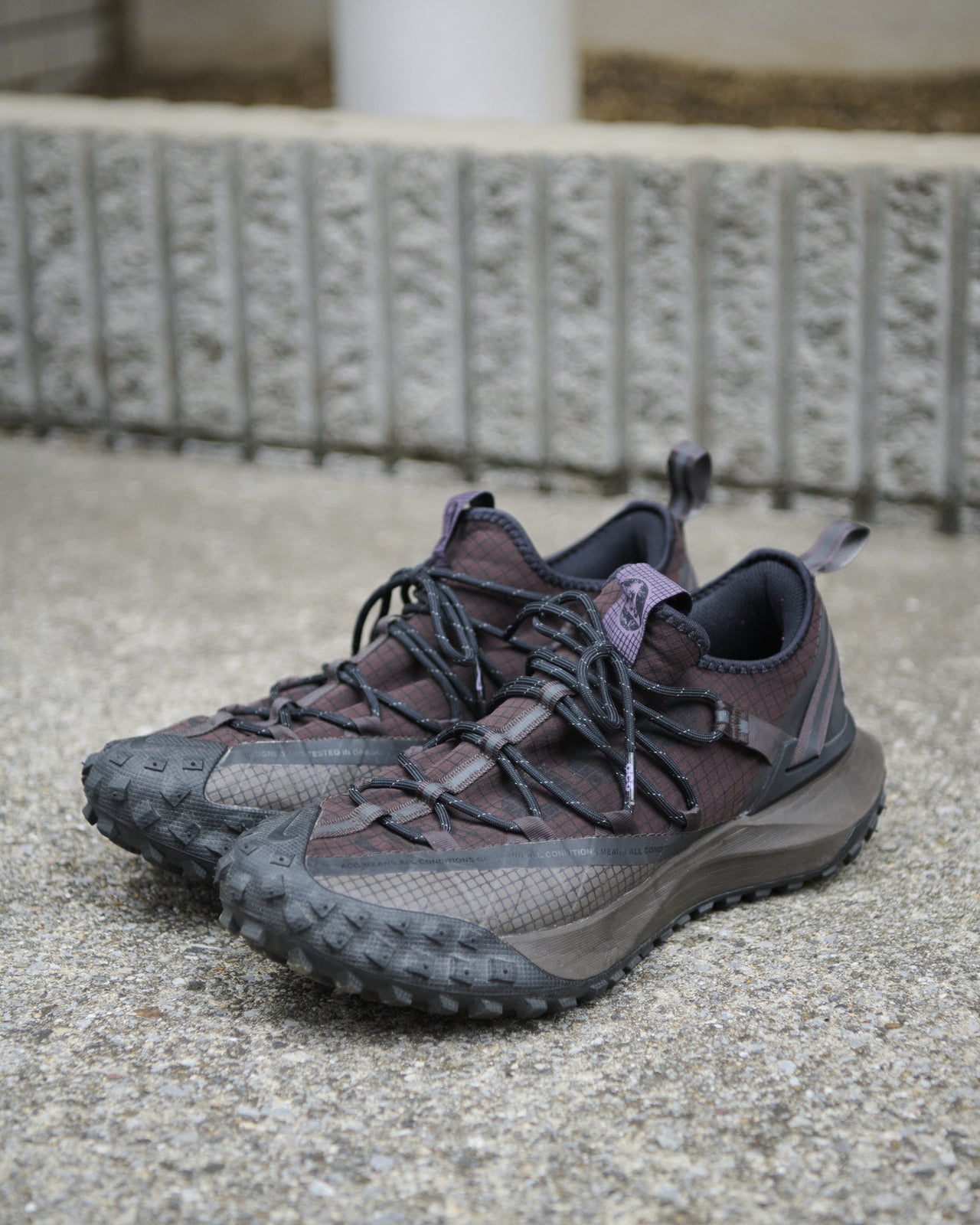 NIKEのACG Mountain Fly Low　スニーカー寄り