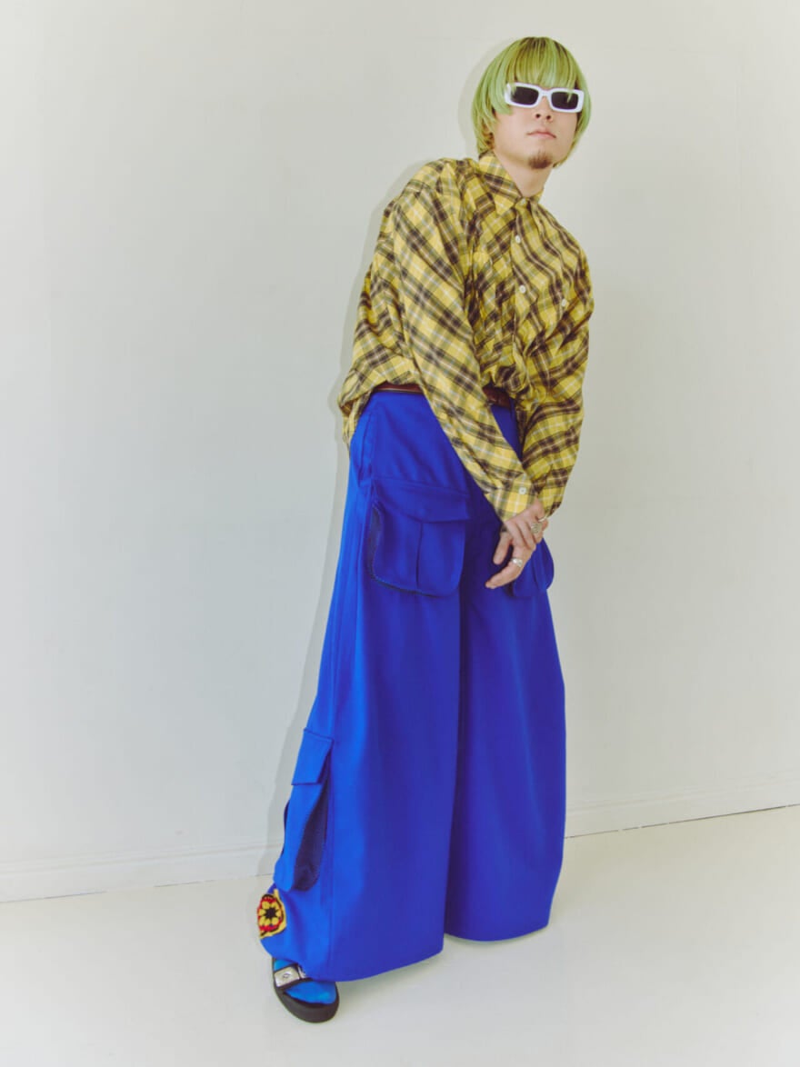 Kroiのメンバー、内田怜央さんのソロカット