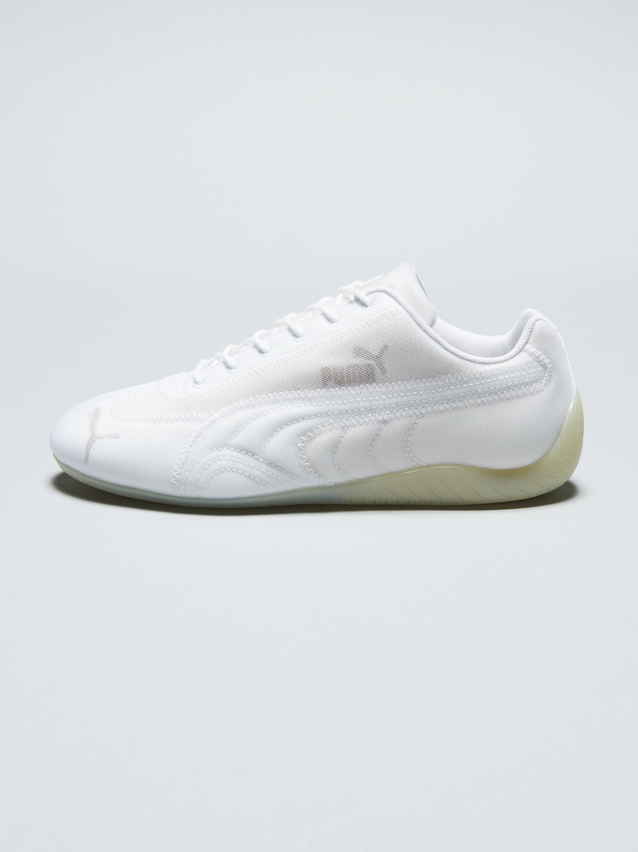 プーマ×アトモス×ビューティフルピープルのトリプルコラボスニーカーのスピードキャット PUMA SPEEDCAT OG ATMOS BPのサイド