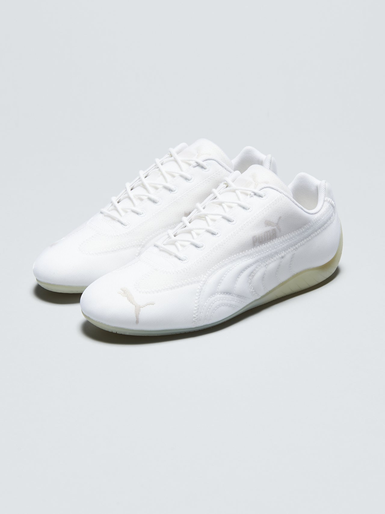 プーマ×アトモス×ビューティフルピープルのトリプルコラボスニーカーのスピードキャット PUMA SPEEDCAT OG ATMOS BPのアッパー