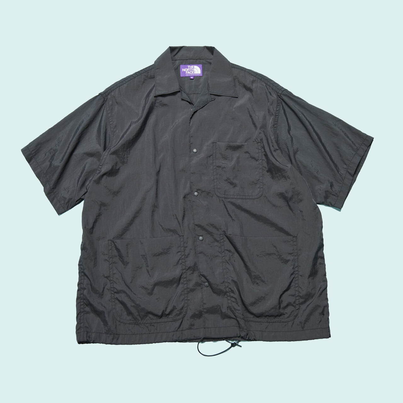ザ・ノース・フェイス  パープルレーベルの涼なシャツ nylon taffeta field s/s shirt