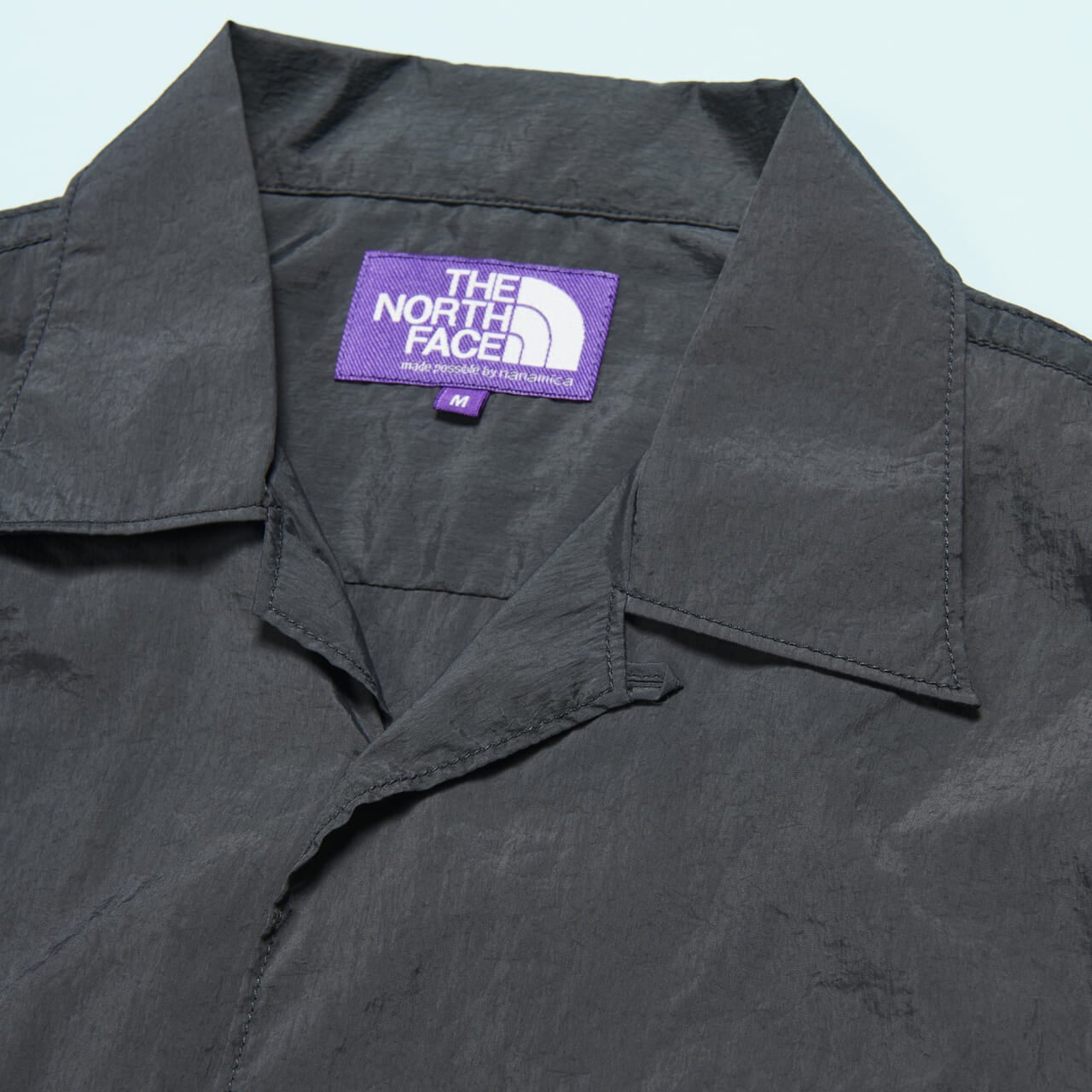 ザ・ノース・フェイス  パープルレーベルの涼なシャツ nylon taffeta field s/s shirtのタグ