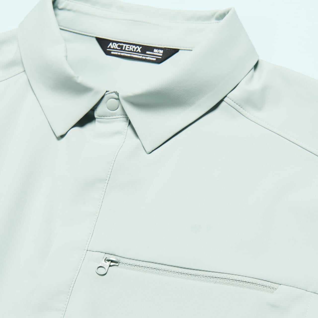 アークテリクスの涼なシャツ skyline ss shirtのディテール